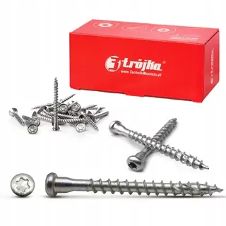 Tri skrutky do dreva 5 x 40 mm 250 ks.